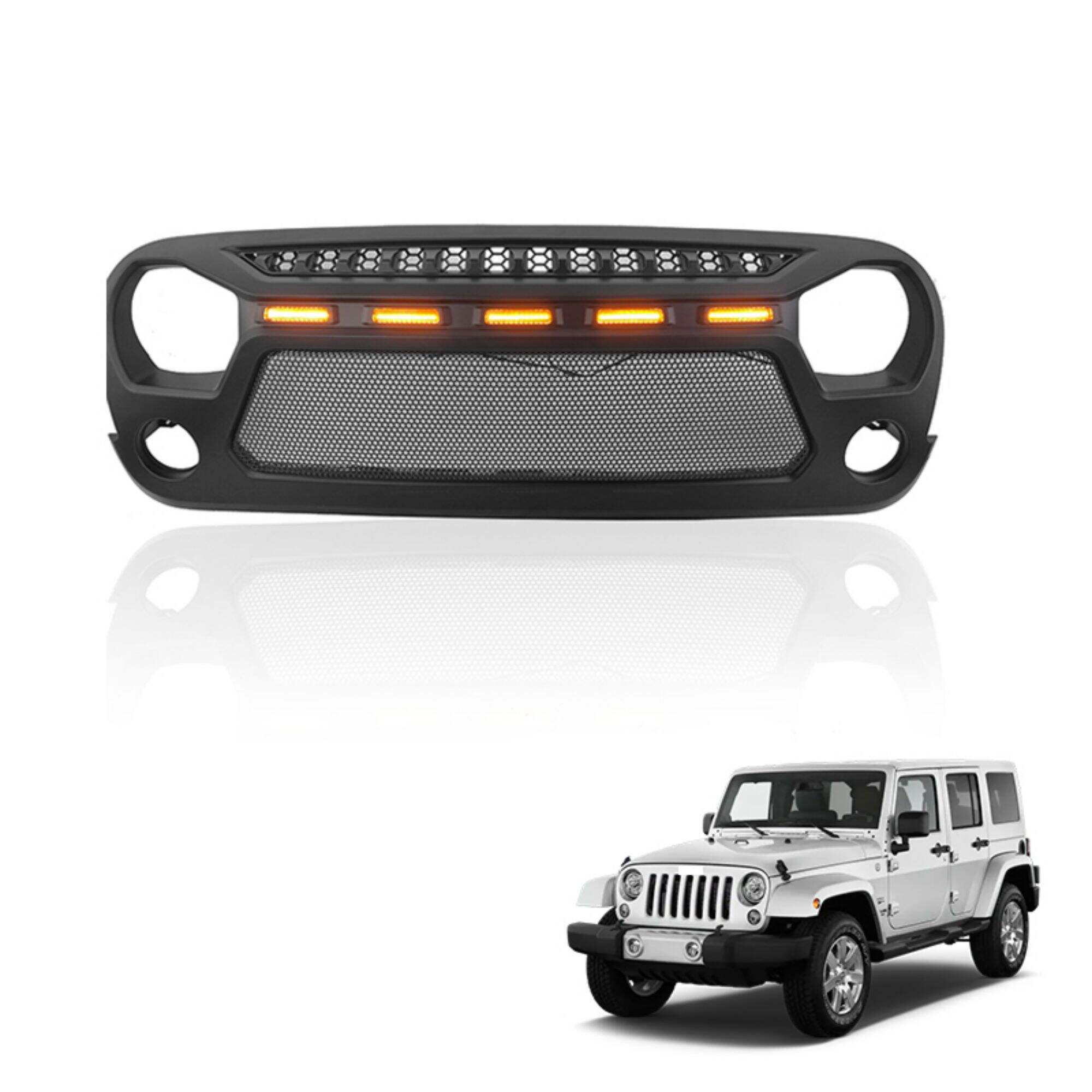 Spedking cheap wholesale grille for Jeep Wrangler JK