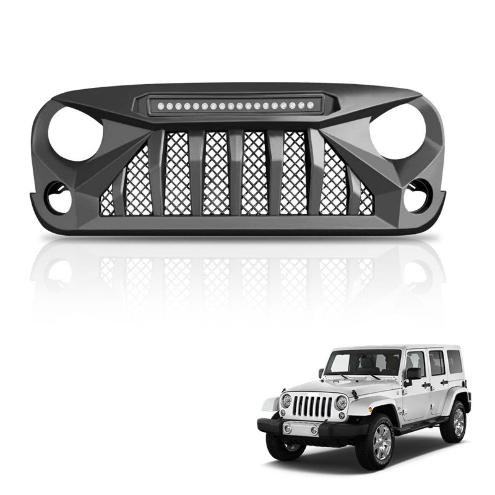 Spedking wholesale new trends grille for Jeep Wrangler JK