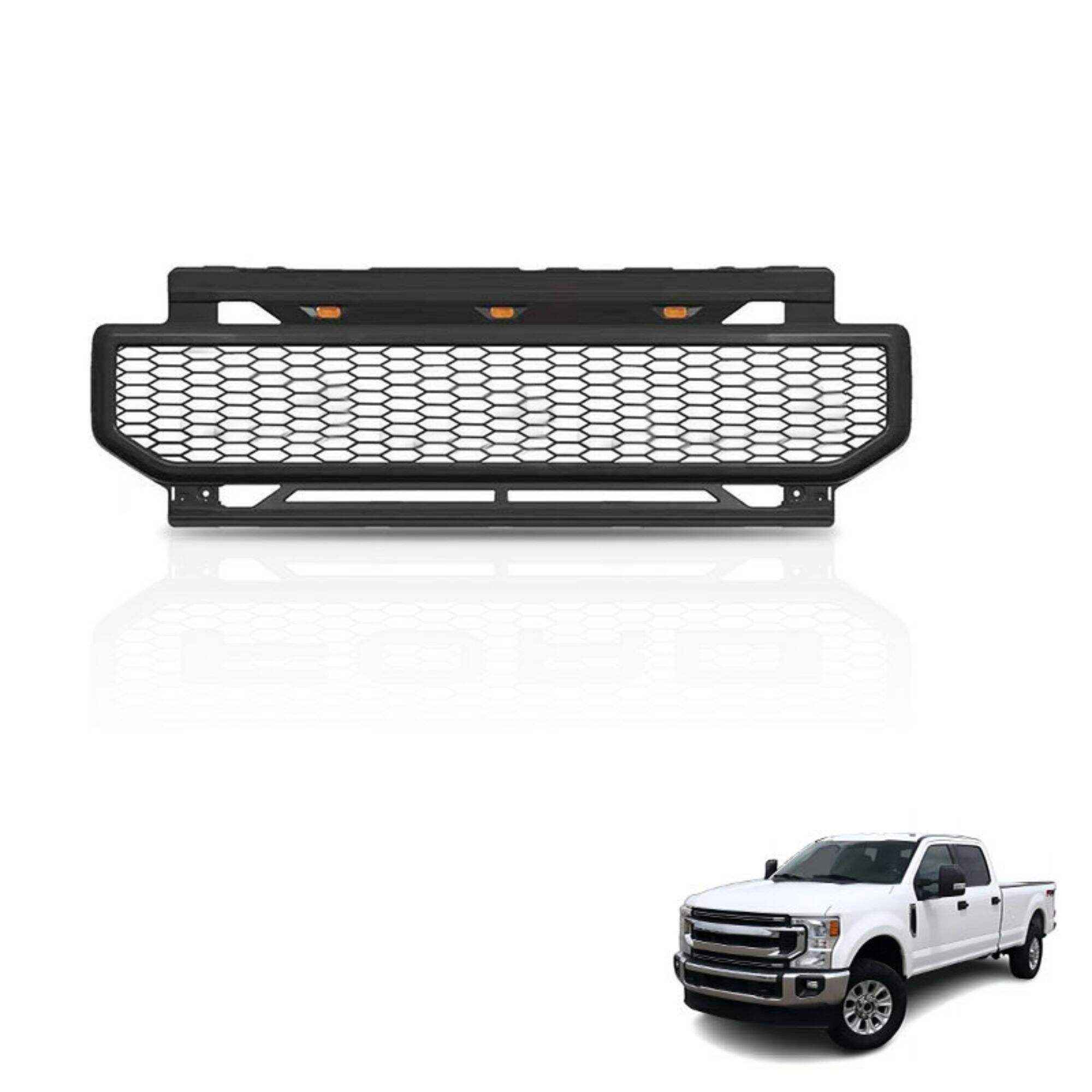 Spedking new grille with light for Ford F250/F350 2021+