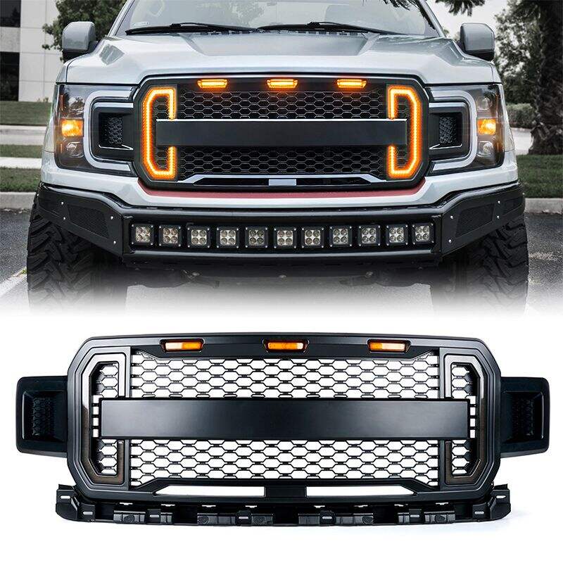 Spedking grille with LED turning light for Ford f150 2018-2020