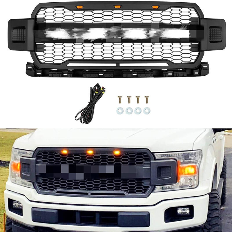 Spedking matte black grille for Ford f150 2018-2020