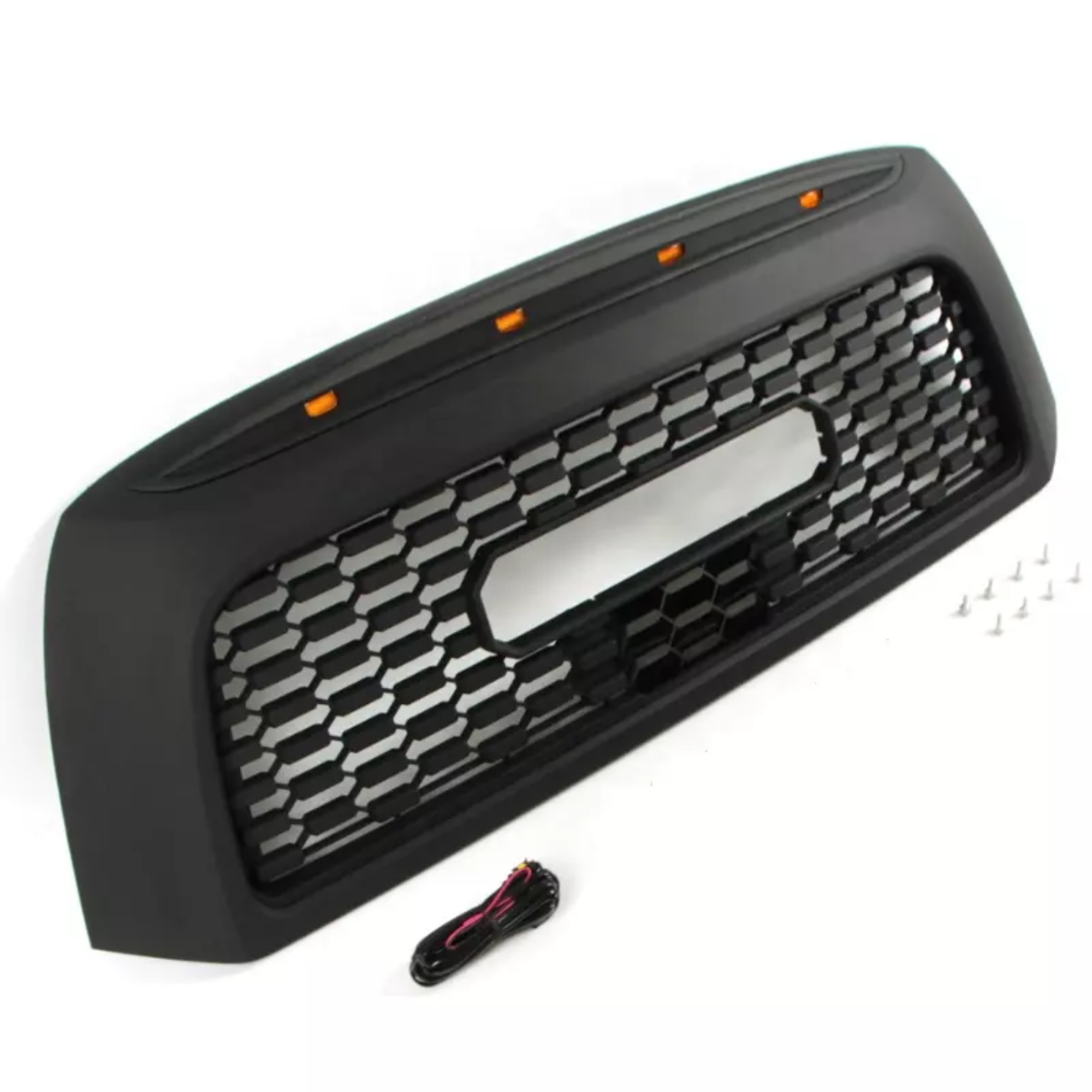 Spedking stock for TOYOTA 2007-2013 TUNDRA GRILL WITH LIGHT            Material: ABS