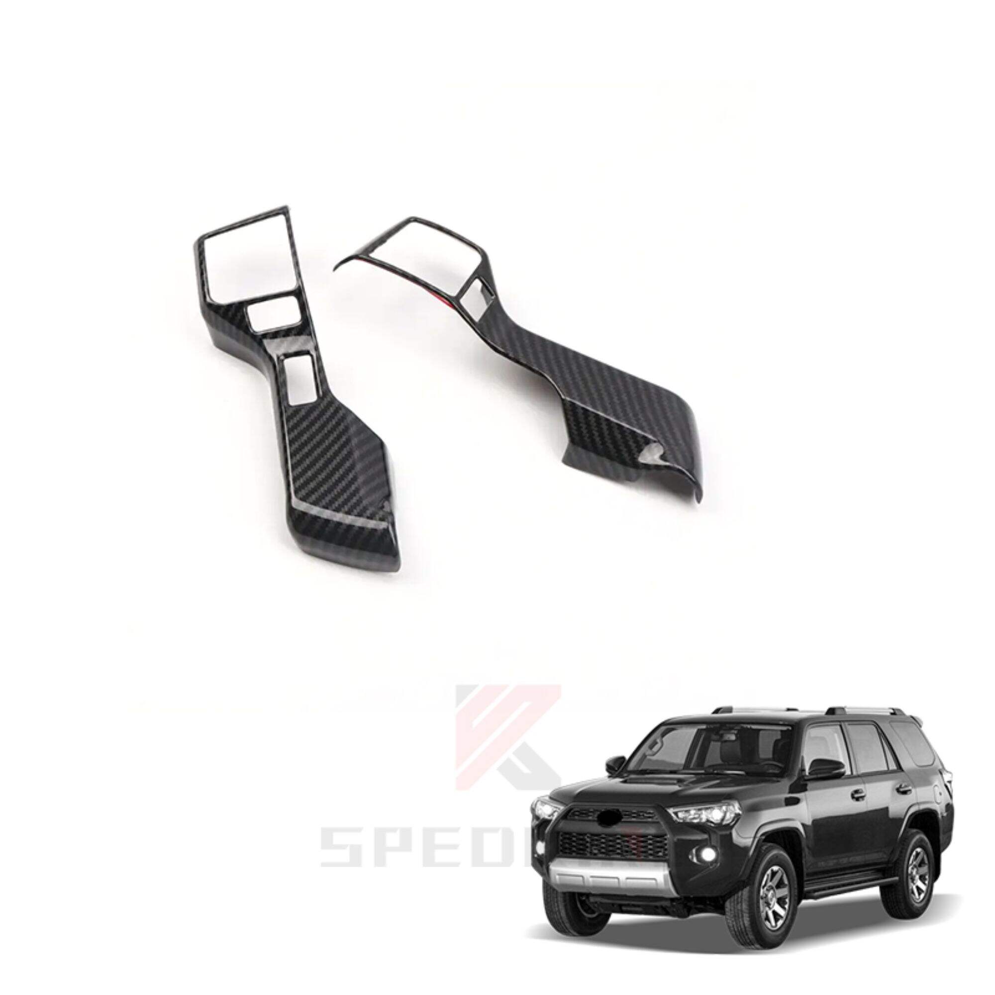 Spedking for TOYOTA 2010-2023 4RUNNER  Steering Wheel Button Decorative Cover Trim