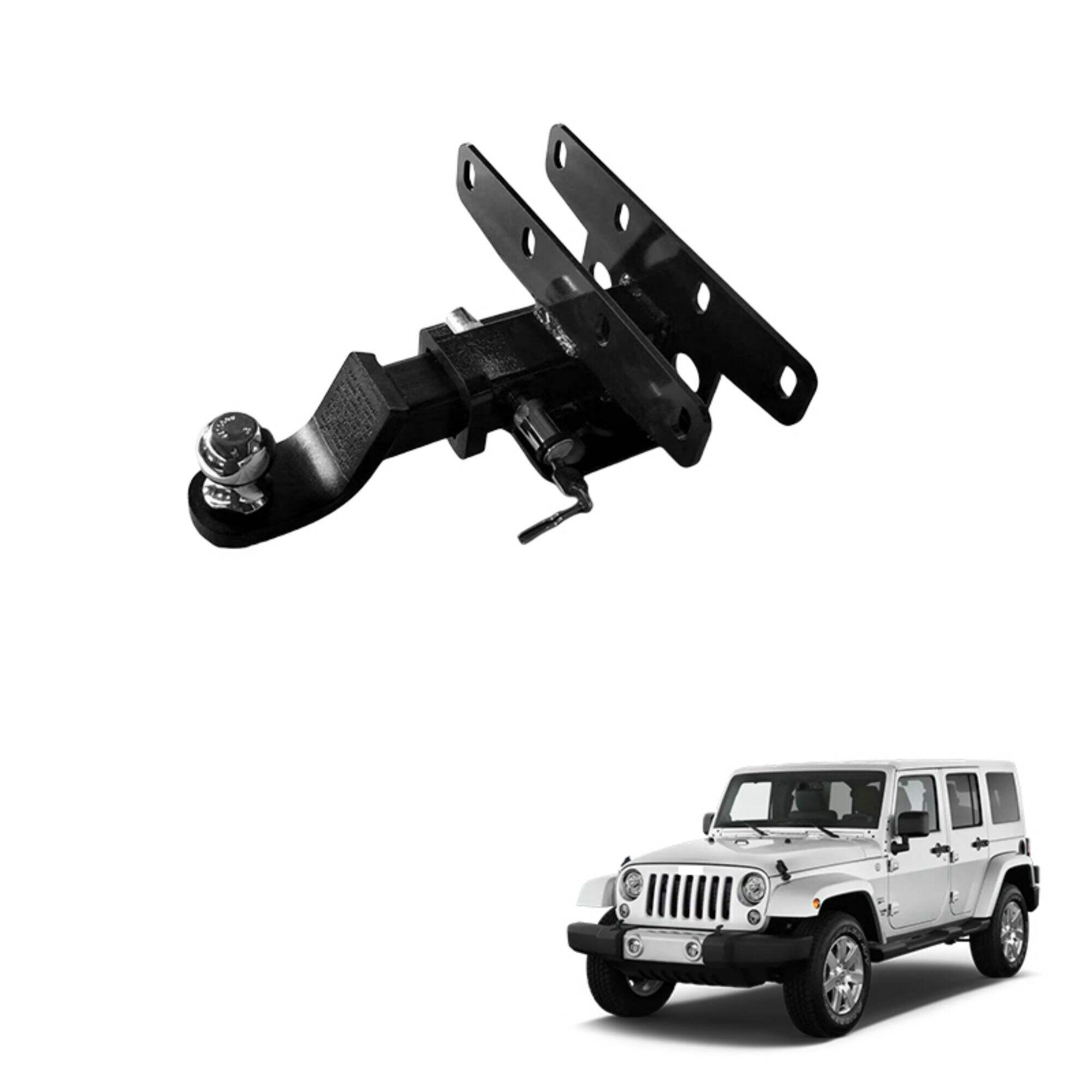 Spedking Receiver Hitch for Jeep Wrangler JK