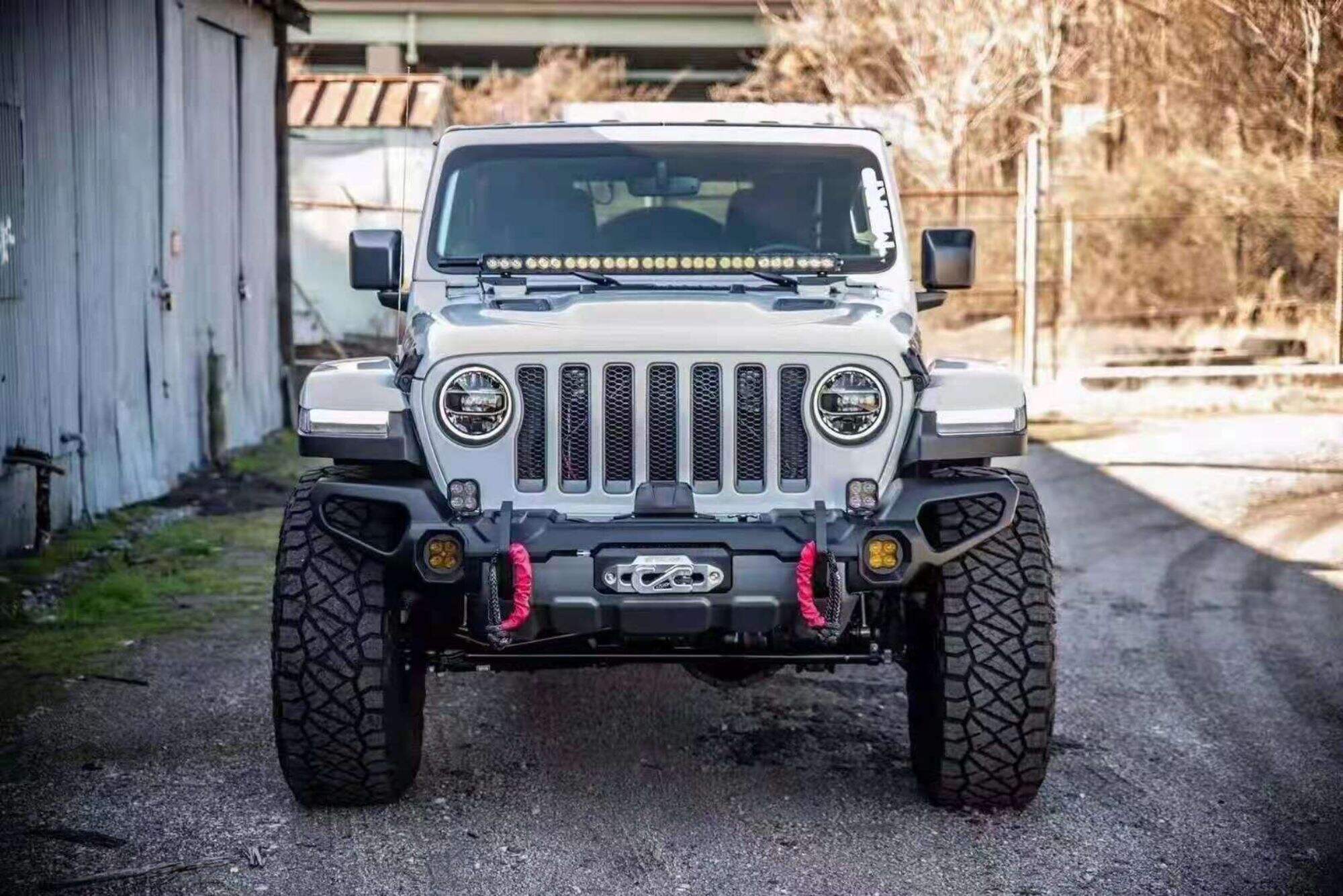 Spedking Stock Available RR Front Bumper for Jeep Wrangle JL