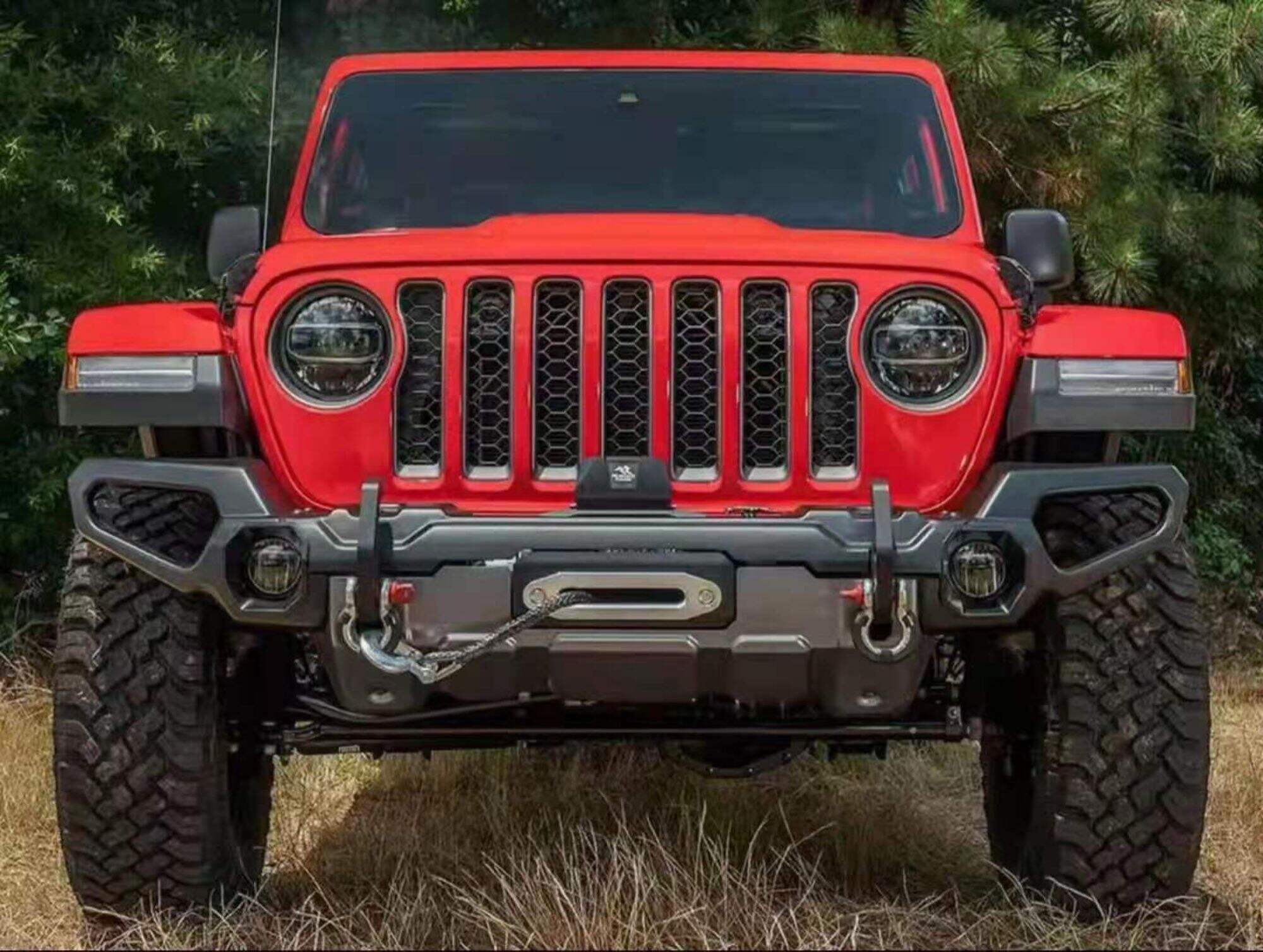 Spedking Stock Available RR Front Bumper for Jeep Wrangle JL