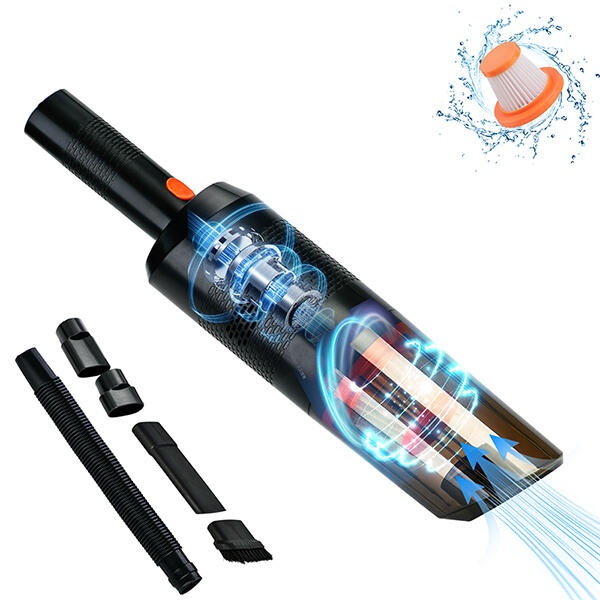 Clean every nook and cranny with upright vacuum cleaners' versatile attachments