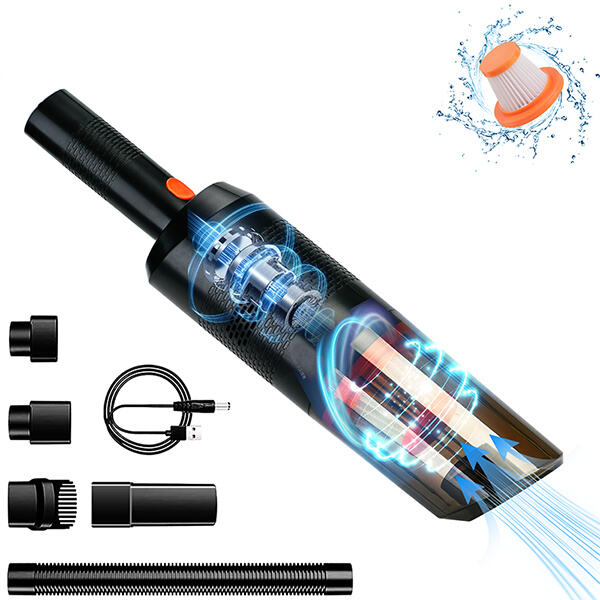 Experience effortless cleaning with a modern wall-mounted vacuum