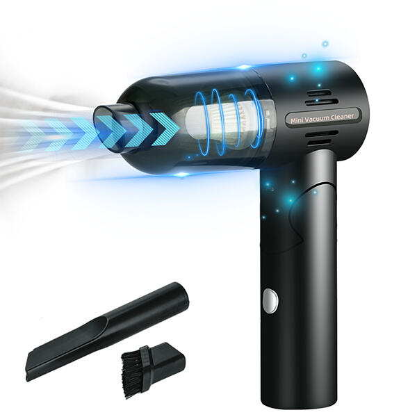 De compacte krachtpatser van het schoonmaken