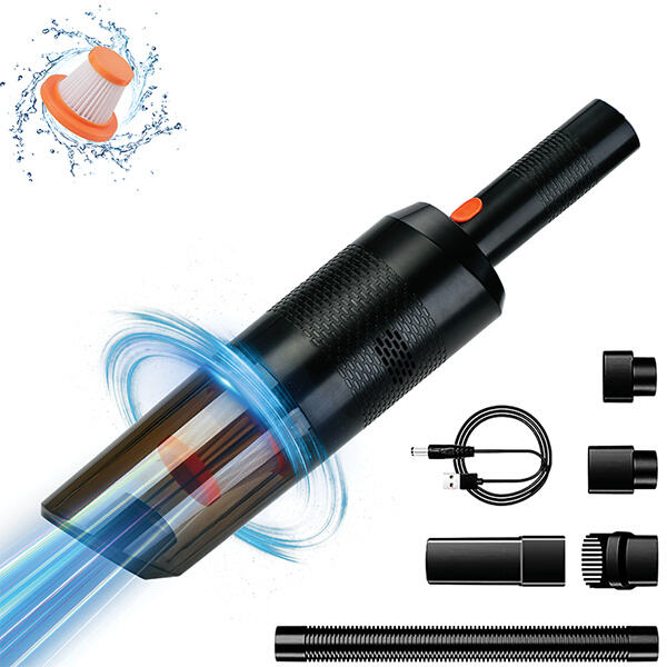 Experience the convenience of a heavy-duty car vacuum