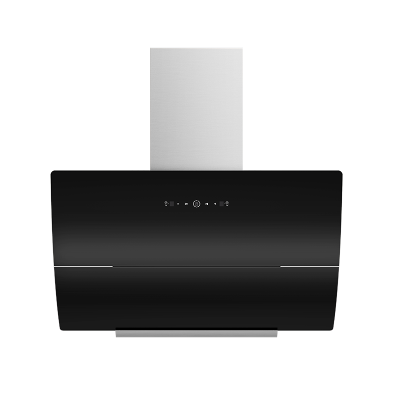 H506 | Factory Direct Sale Oil Suction Machine Home Slant Vent Design Kitchen Side Suction Smart Range Hood
