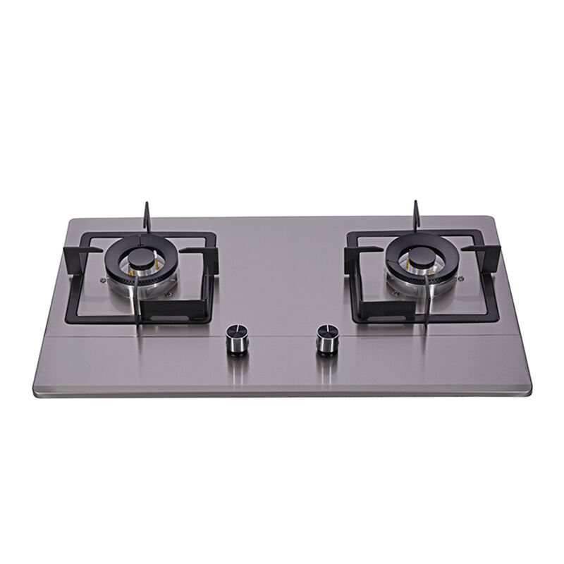 GTH-C-23310 | Built in Stainless Steel Gas Hob Silver 2 Burners