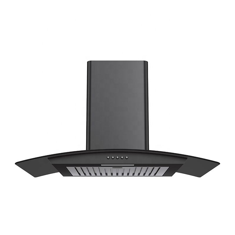 H201 | Household Kitchen Chimney Stainless Steel 60cm 90cm Wall Mounted Smart Range Hood