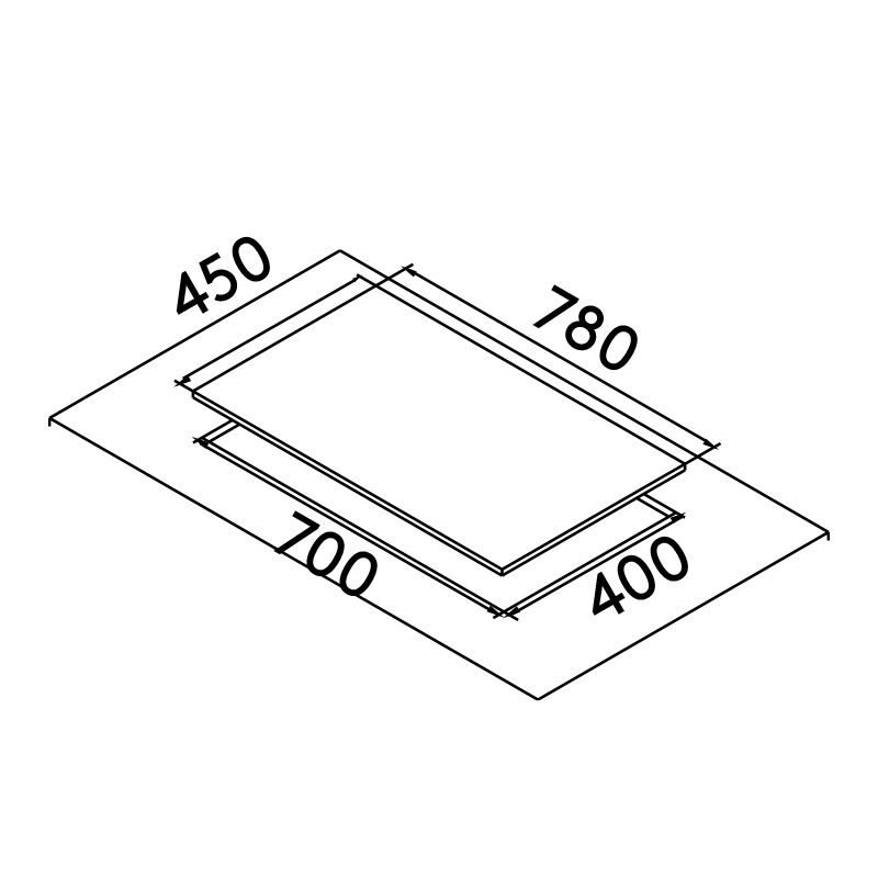 GTH-E-23505 | Glass Panel Gas Hob 3 Burners manufacture