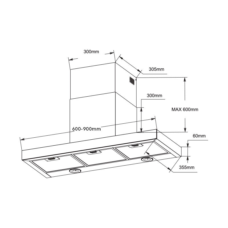 H402A | Auto Clean T-Shape 30-inch Wall Mount Range Hood manufacture