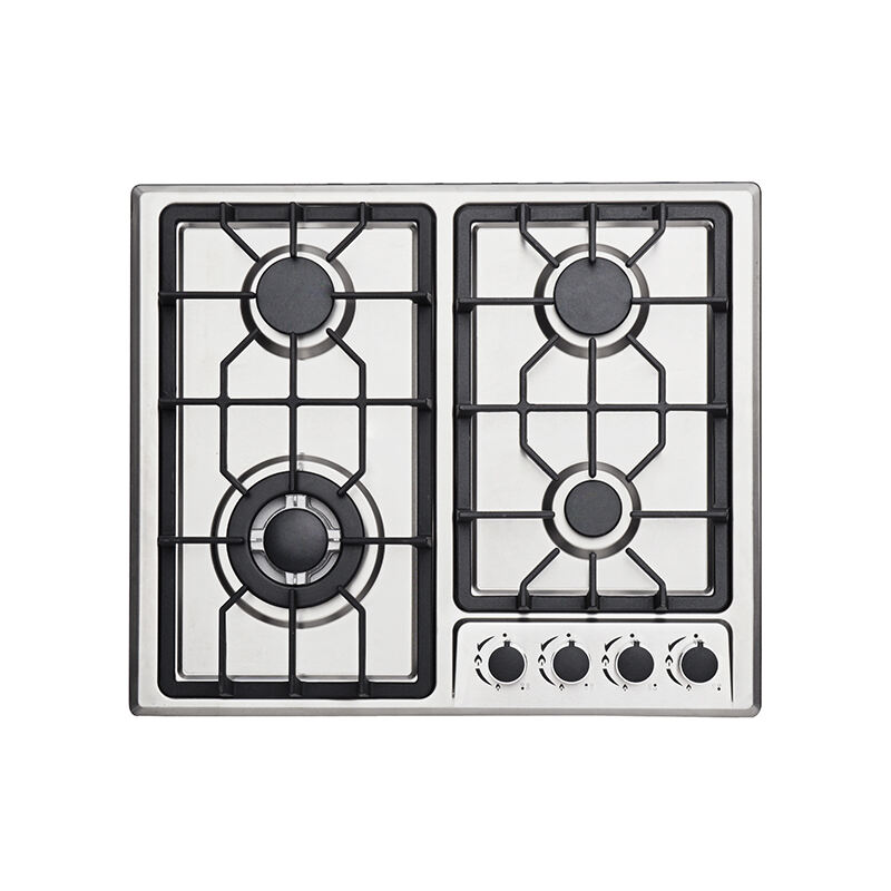 GTH-G-23702 | Stainless Steel 4 Sabaf Burner Gas Hob Cooktop