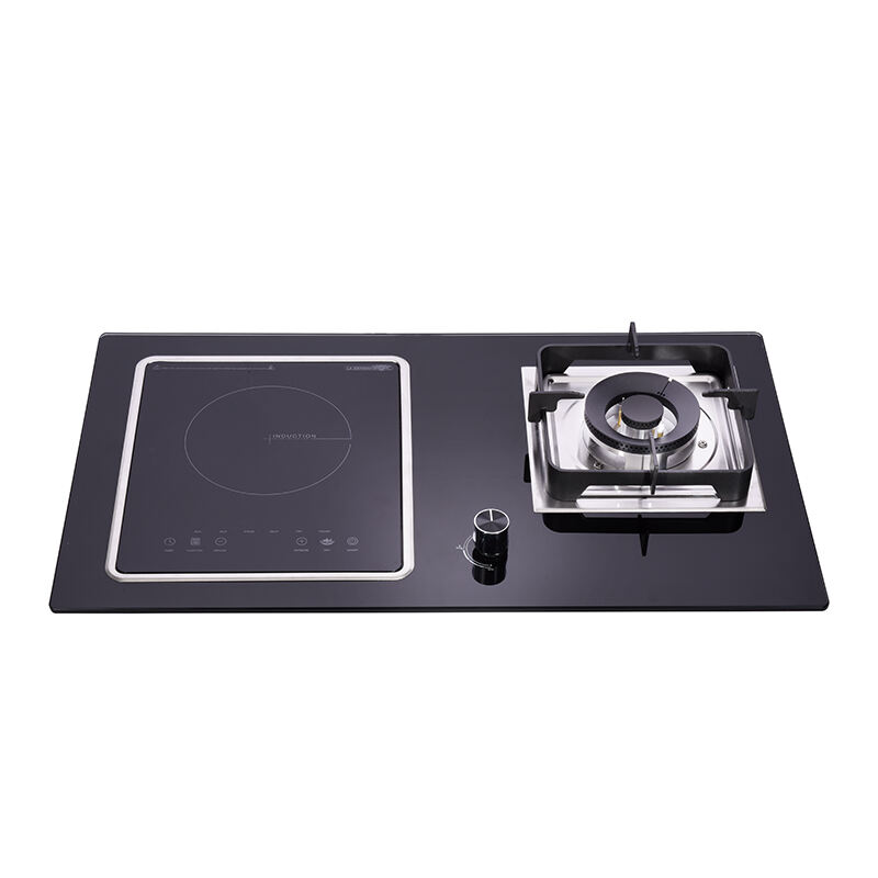 GTH-C-23311 | Electric Gas Hob Combined Induction Cooker and Gas Stove 2 Burners