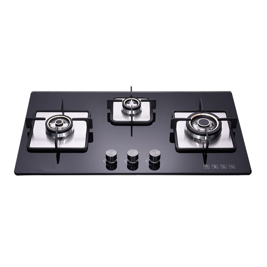 GTH-E-23502 | 3  Burners Gas Hob LPG NG Electric Ignition