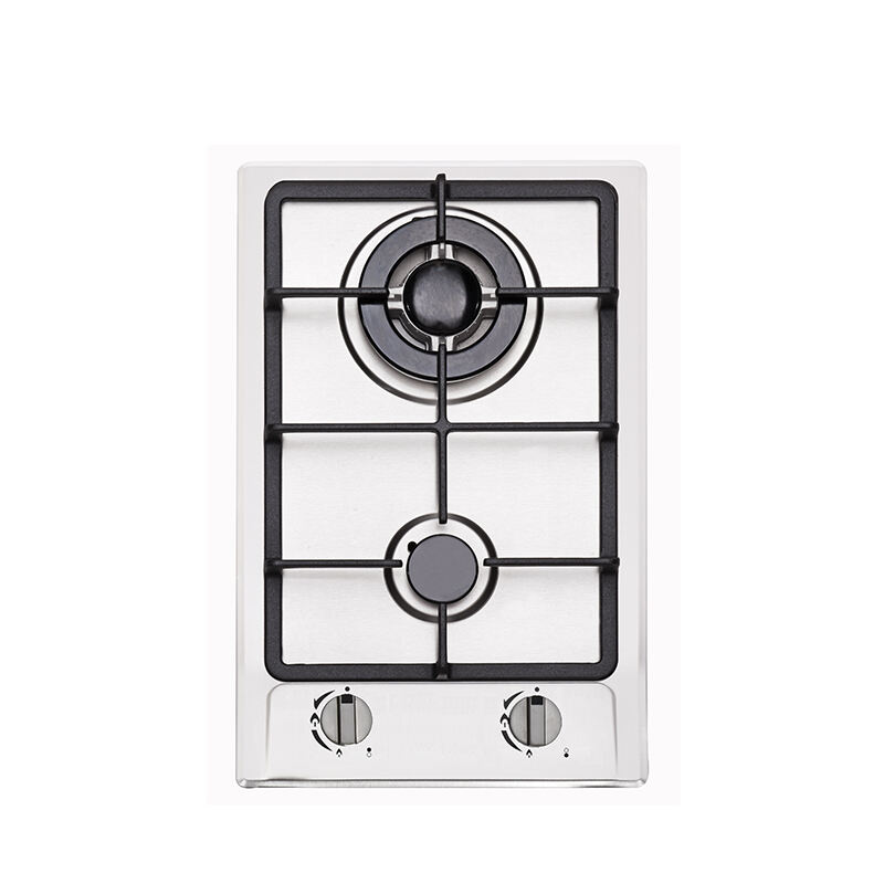 GTH-G-23701 | Stainless Steel 2 Sabaf Burner Gas Hob Cooktop