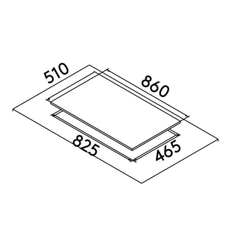 GTH-G-23706 | Stainless Steel Panel 5 Sabaf Burner Built in  Gas Hob Cooktop manufacture