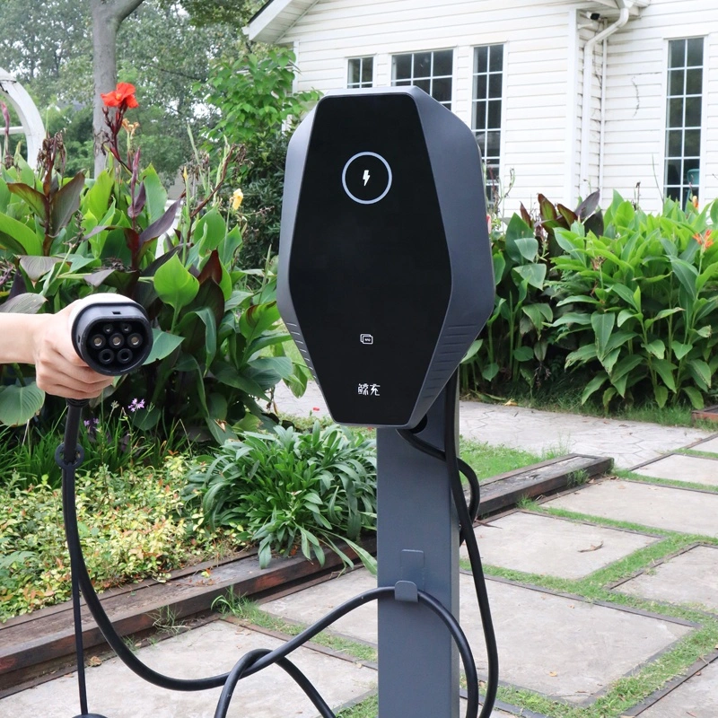 11kw 22kw App type 2 wall ev home smart AC evse charging station wallbox charger for electric