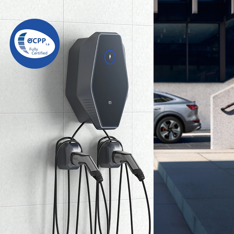 Wifi rfid Bluetooth Dual duns AC Level 2 EV Charger Station EV Charging station Electric Car Wallbox