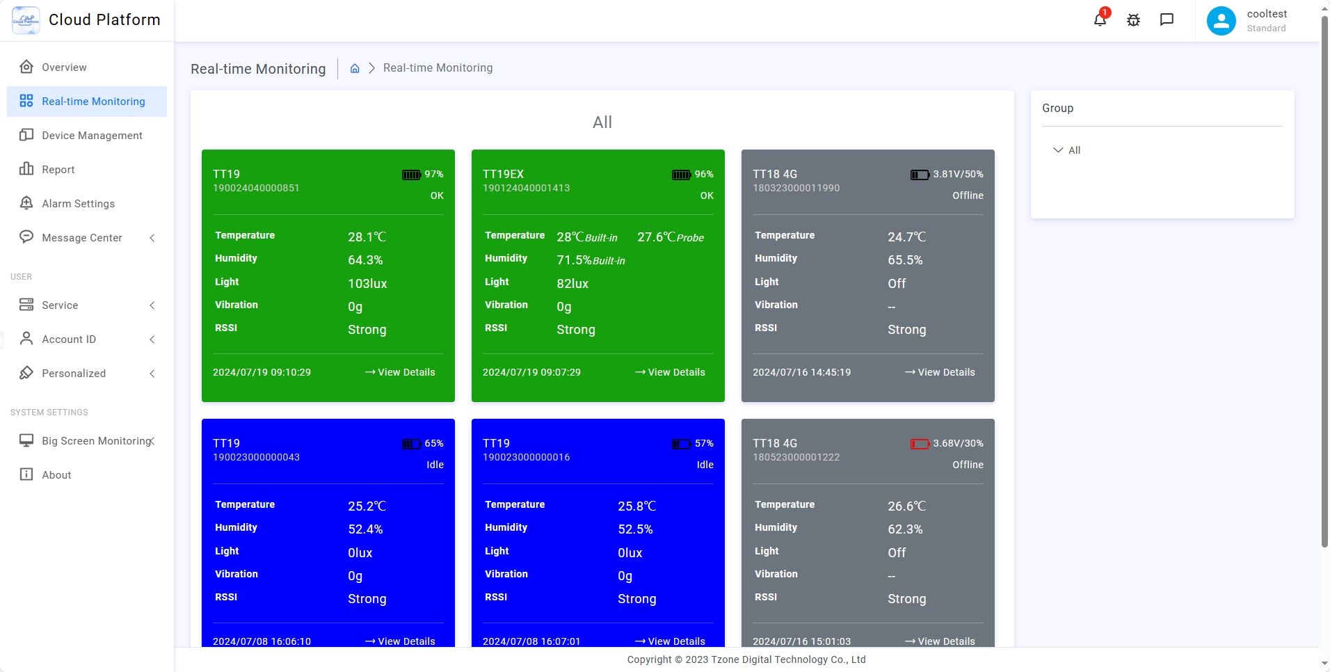 real-time visibility