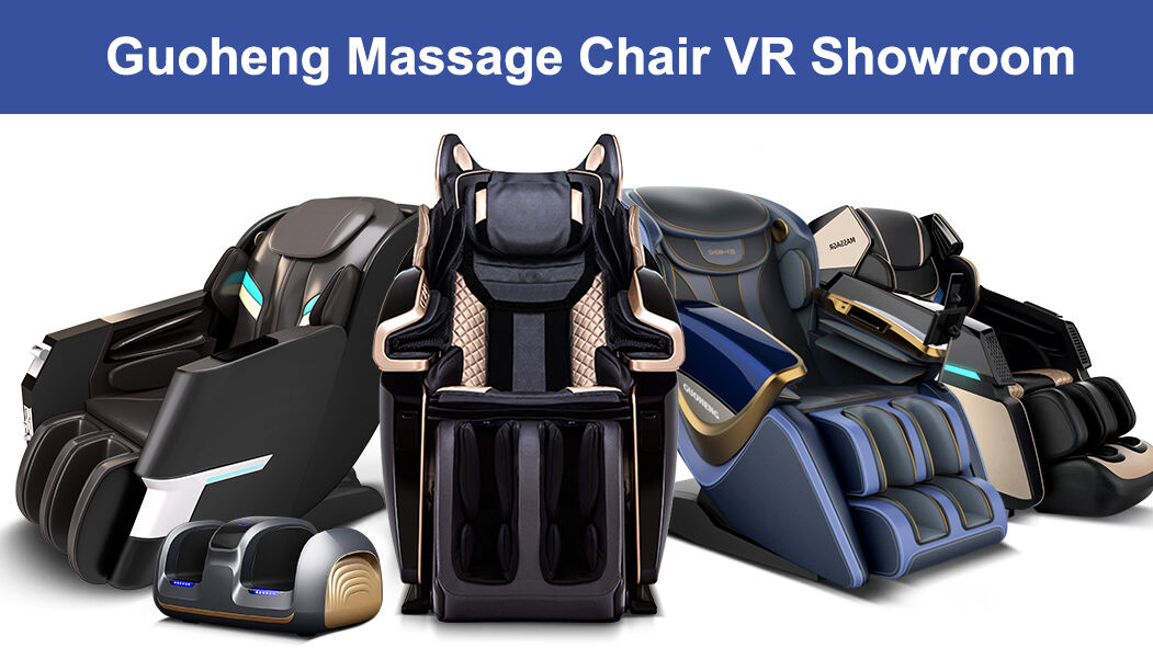 GUOHENG Hot Sale Wholesale Luxury Electric Sl Track Zero Gravity Full Body Shiatsu musical function 4D Massage Chair factory