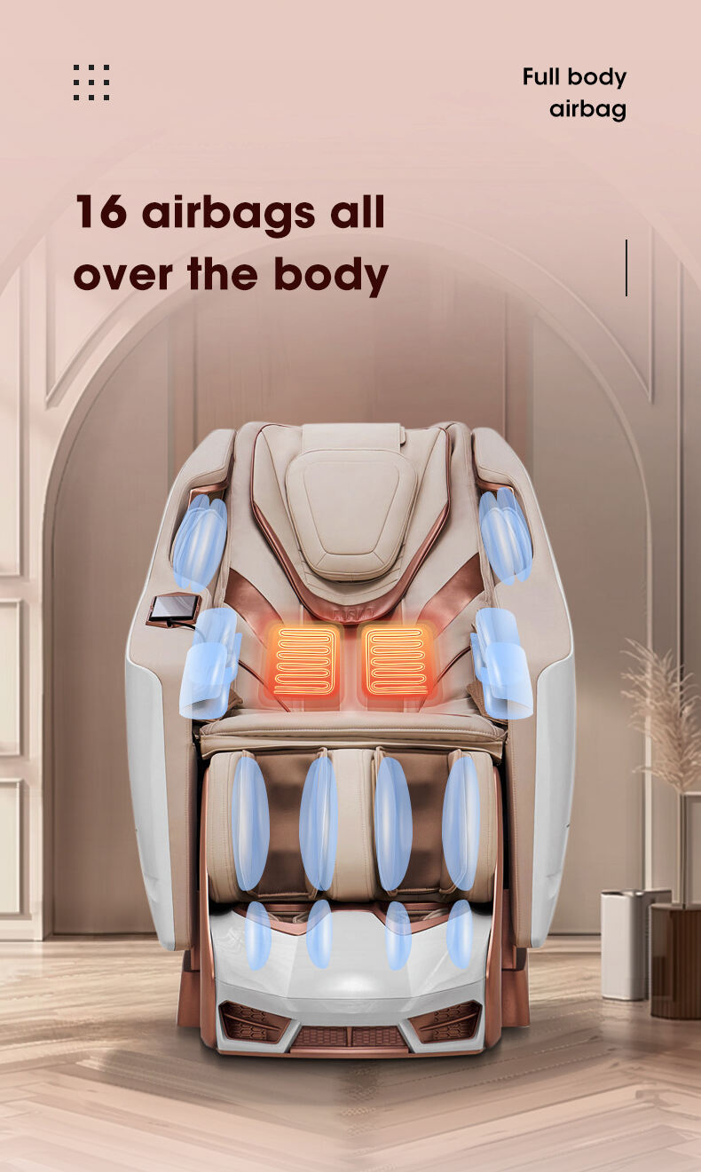 product guoheng full body massage chair luxury 4d zero gravity shiatsu electric heating sl track massage chair-8