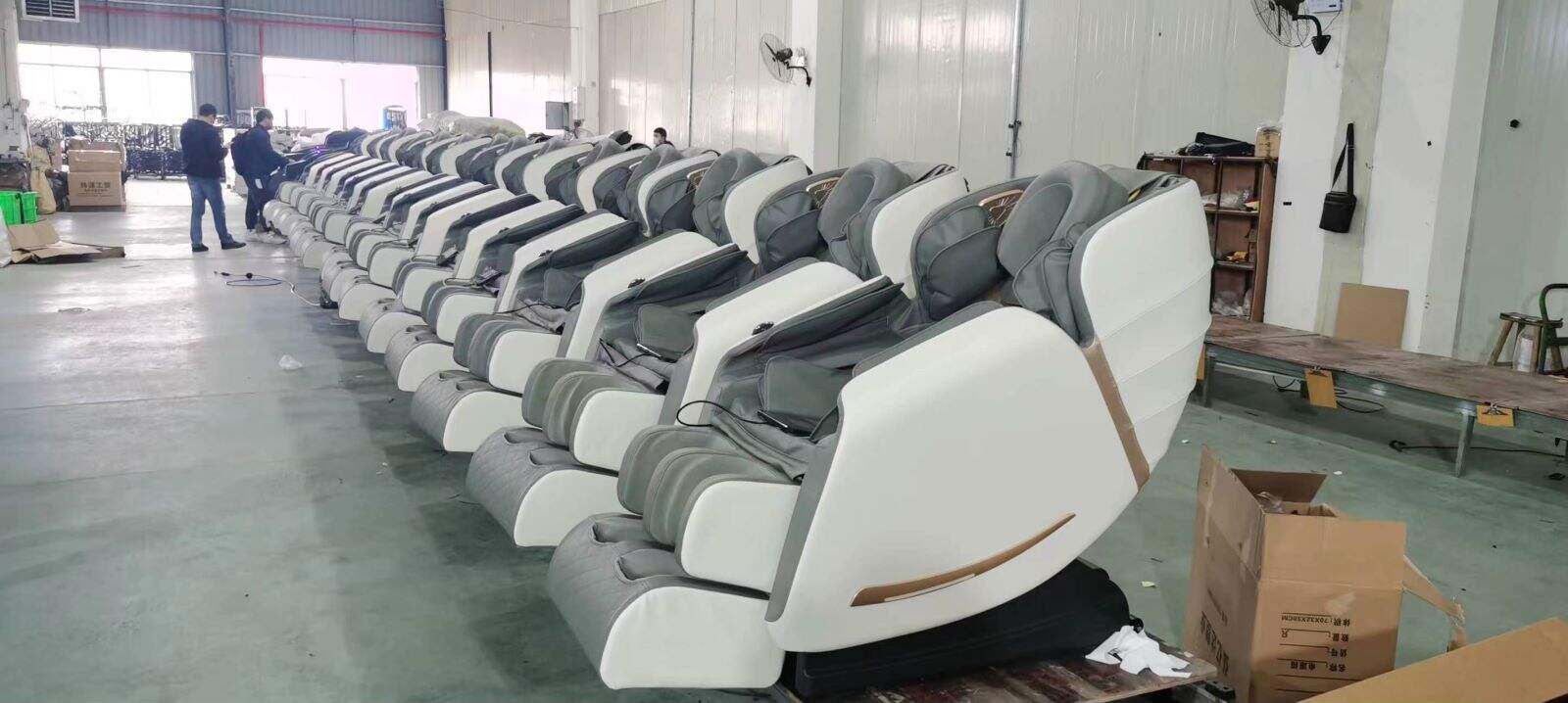 product guoheng massage chair voice control massage chair full body 8d zero gravity luxury fuan massage chair control screen-5