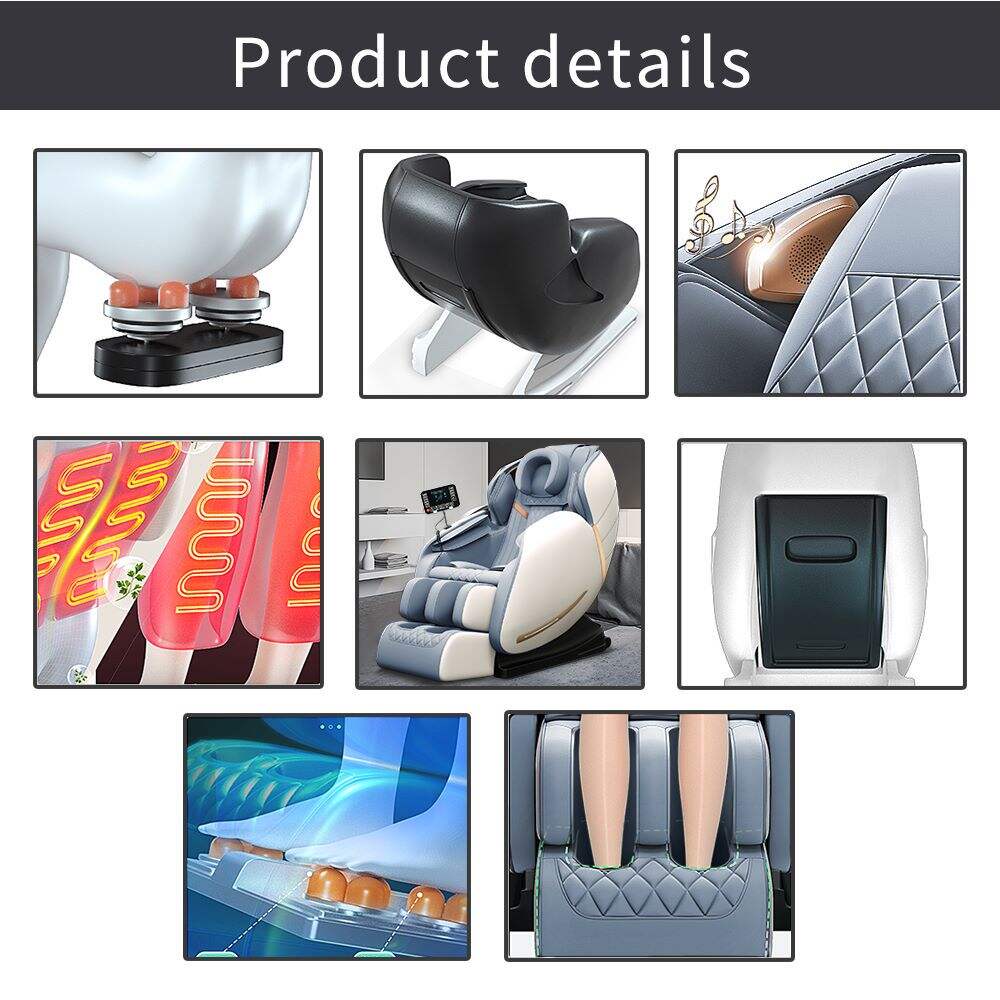 product guoheng massage chair voice control massage chair full body 8d zero gravity luxury fuan massage chair control screen-9