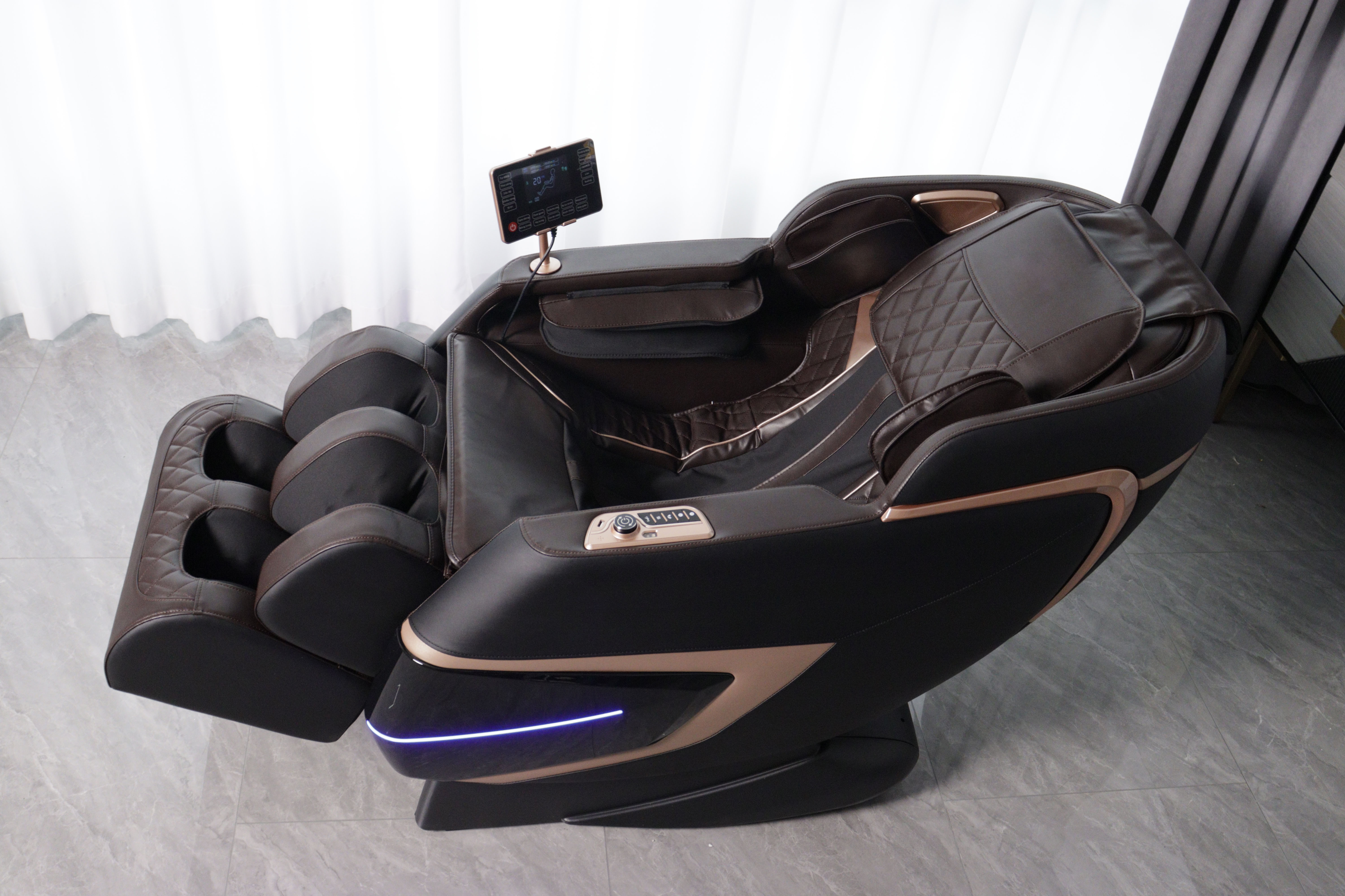 2024 Luxury Electric Zero Gravity AI voice control full Body massage intelligent Massage Chair SL 4D manufacture