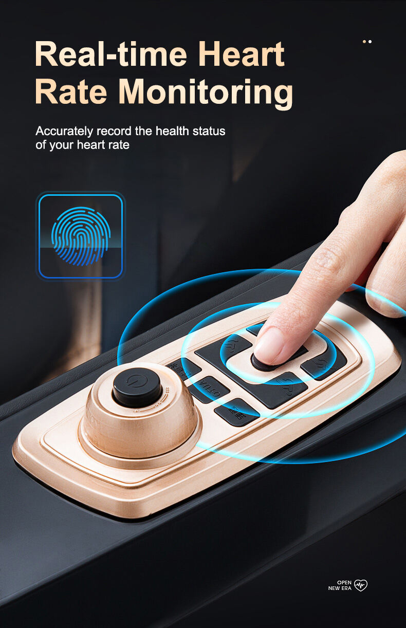 product 2023 luxury electric 4d zero gravity full body massager massage furniture chair guoheng-10