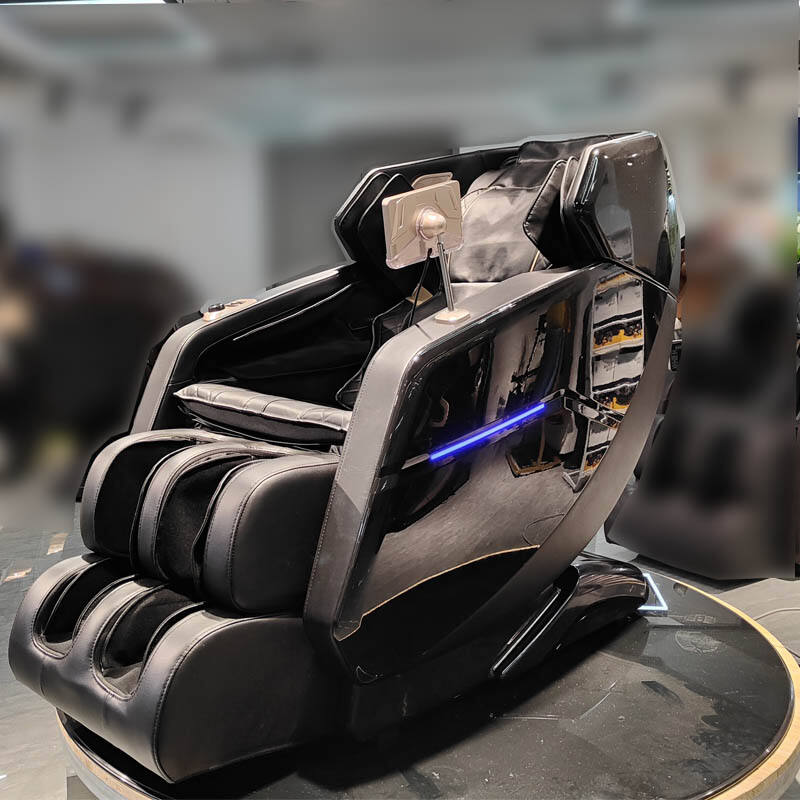 product 2024 most popular 3d zero gravity luxury modern smart air pressure heating shiatsu smart massage chair full body massager-3