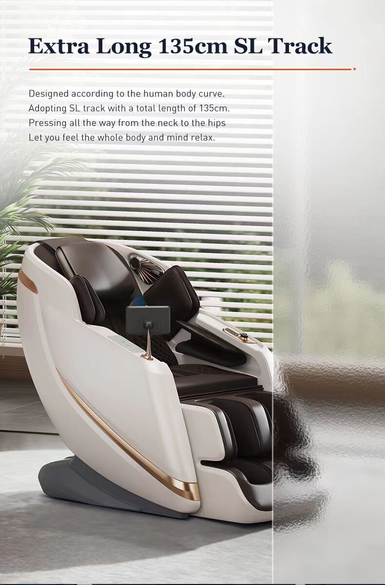 GUOHENG wholesale smart luxury massage chair A10 5d zero gravity ai voice massage chair details