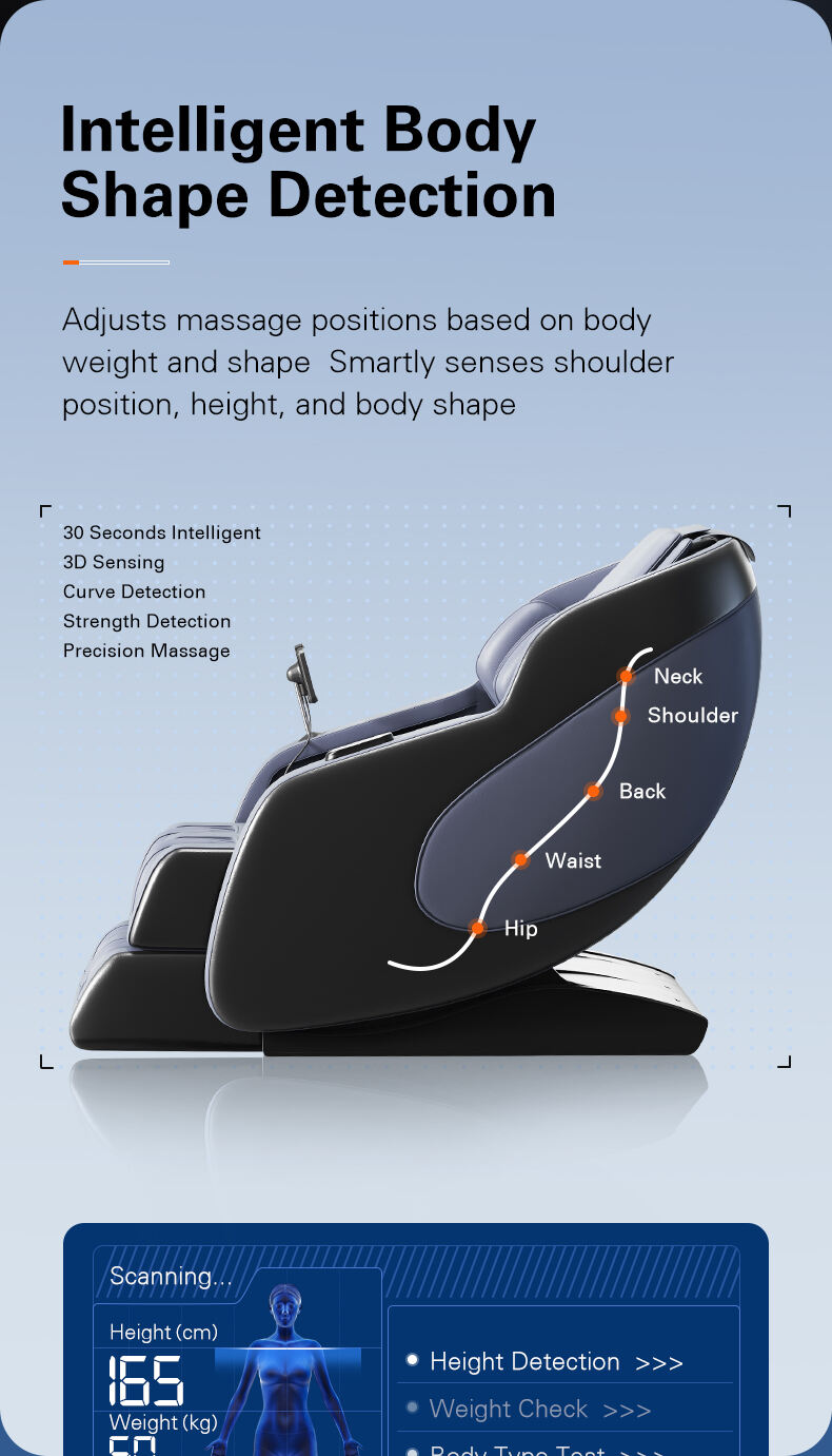 product guoheng sl track 4d full body factory wholesale high quality smart 3d zero gravity home use massage chair for foot-5