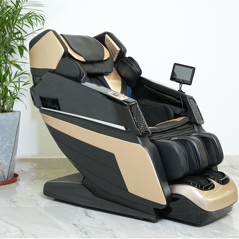 product 2023 luxury electric 4d zero gravity full body massager massage furniture chair guoheng-2