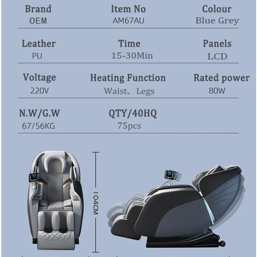 product factory wholesale portable buttock rollers airbag massage cadeira de massagem ghe massage chair electric massage sofa-6