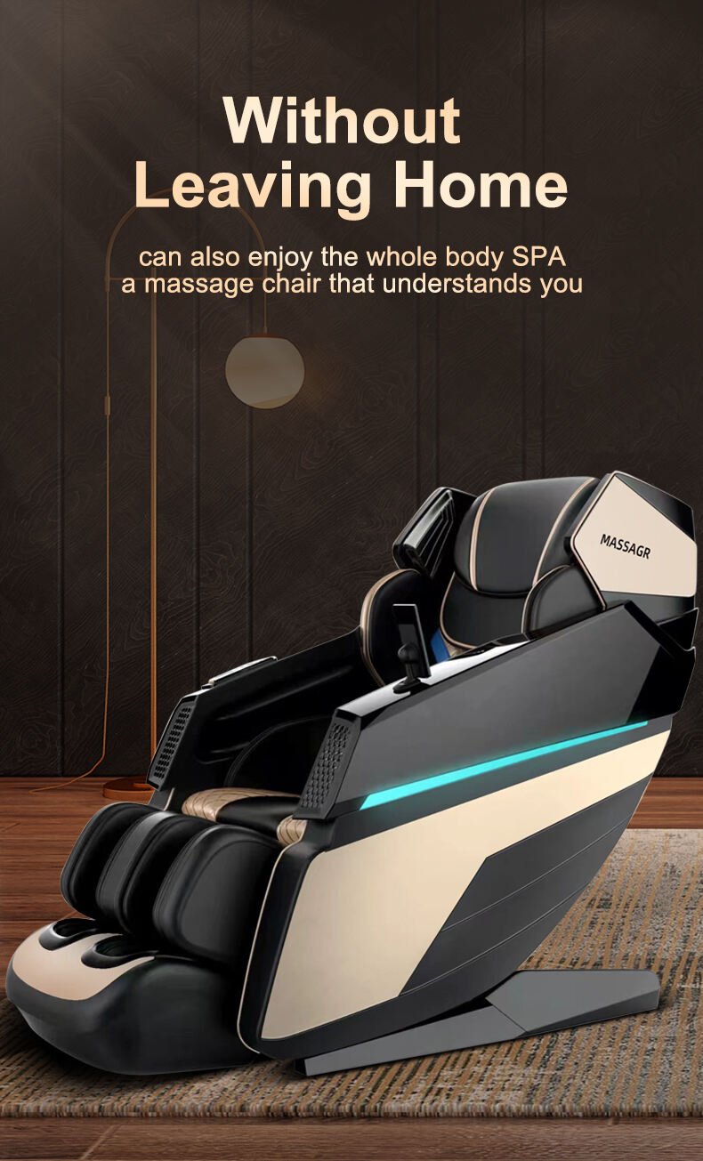 product 2023 luxury electric 4d zero gravity full body massager massage furniture chair guoheng-5