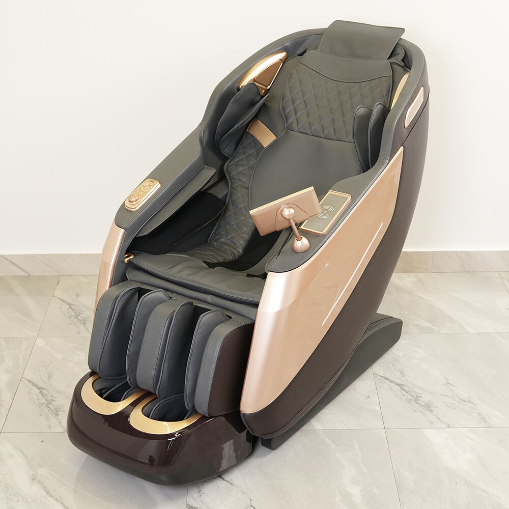 GUOHENG Shiatsu Kneading Zero Gravity 4D Massage Chair New Product 2024 Full Body Airbags Chair Massage Luxury factory