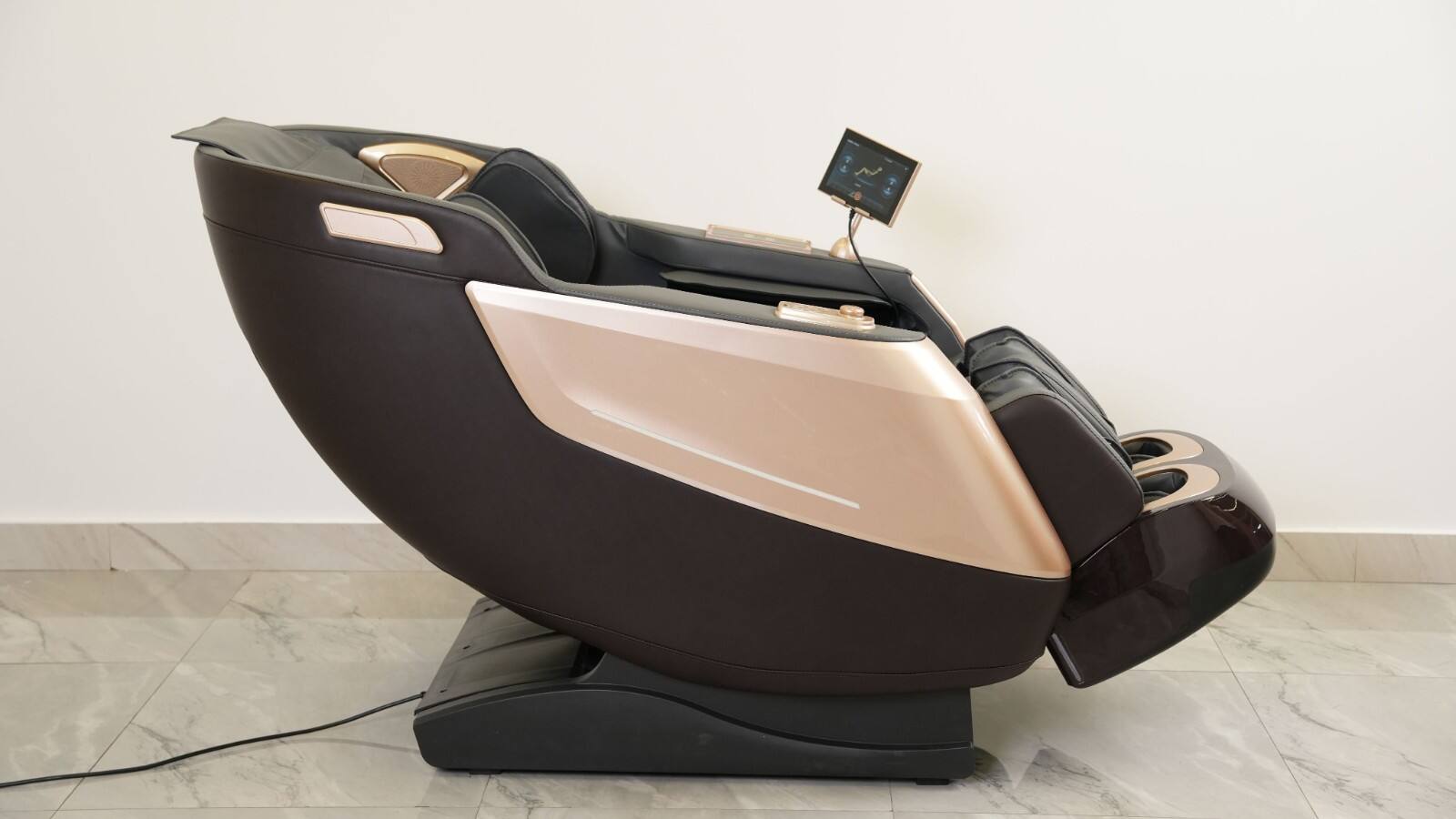 M12L 4d Shiatsu Pvc Leather Plastic Headrest 8d Massage Chair details