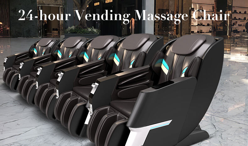 GUOHENG SY-3 vending massage chair, accepts coins, credit cards, and QR code payments. manufacture