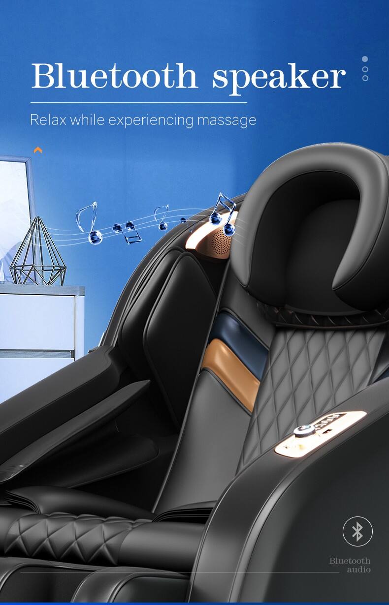 A31  4D Zero Gravity Shiatsu Electric Heating SL Track Massage Chair supplier