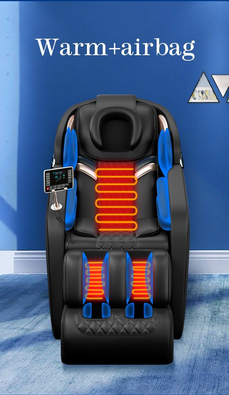 A31  4D Zero Gravity Shiatsu Electric Heating SL Track Massage Chair supplier