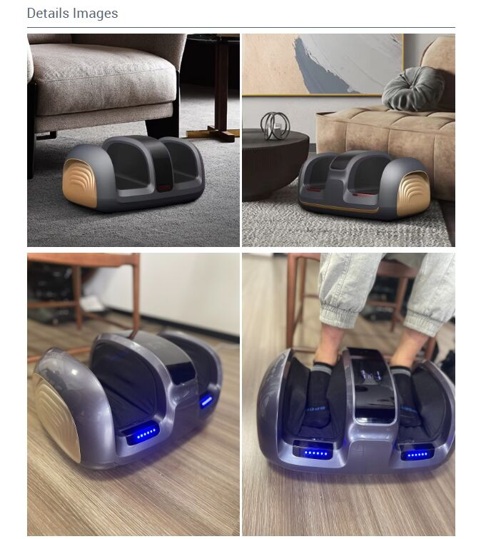 GH-224 vibrating Electric Heating Leg foot Massager With Timer, Automatic mode factory