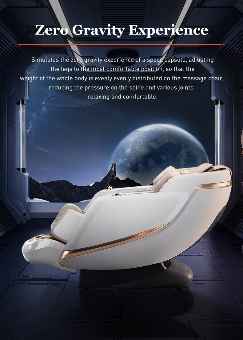 A10  4d Shiatsuzero gravity ai voice wireless charging Massage Chair factory