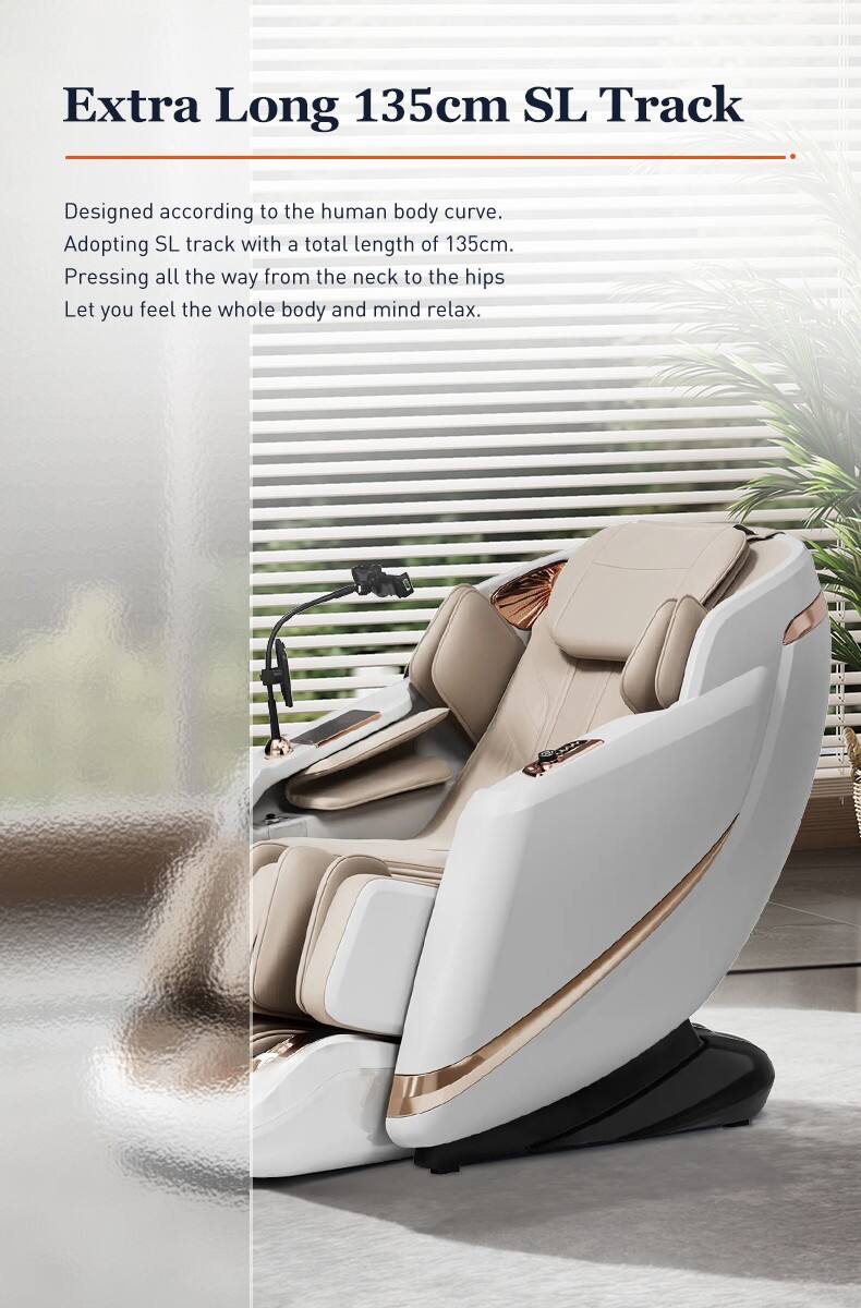 A10  4d Shiatsuzero gravity ai voice wireless charging Massage Chair details