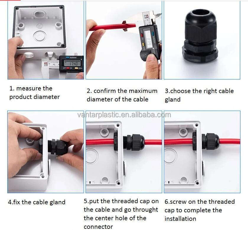 Plastic Nylon Cable Glands supplier