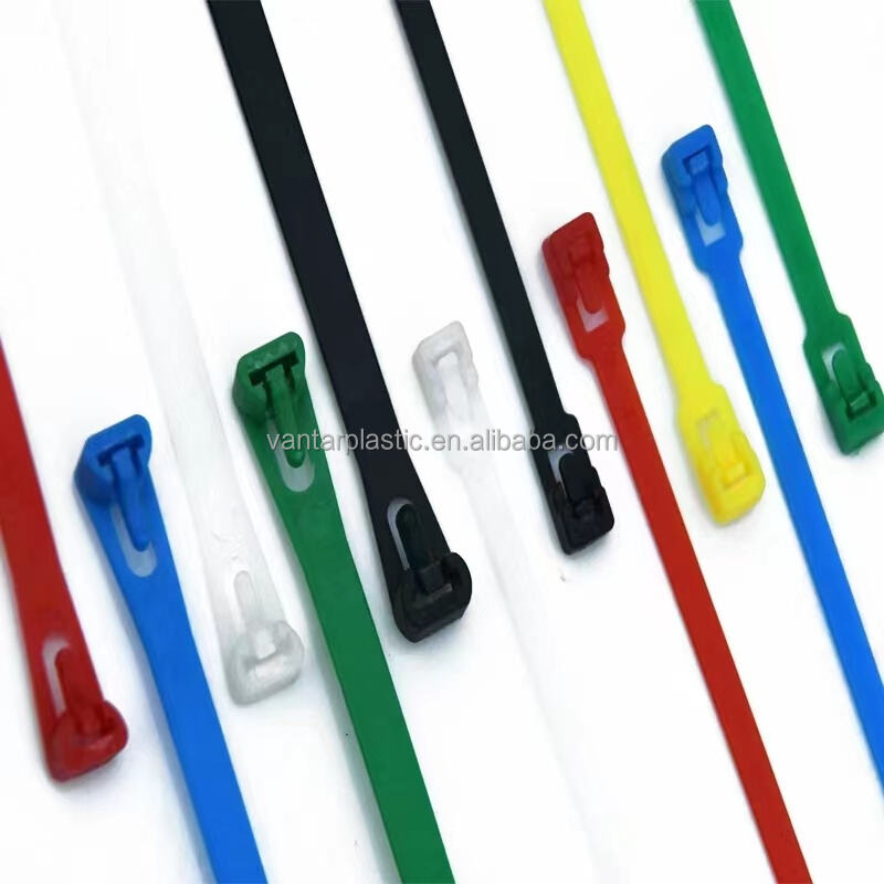 Releasable Nylon Cable Ties Size 7.6X250mm manufacture