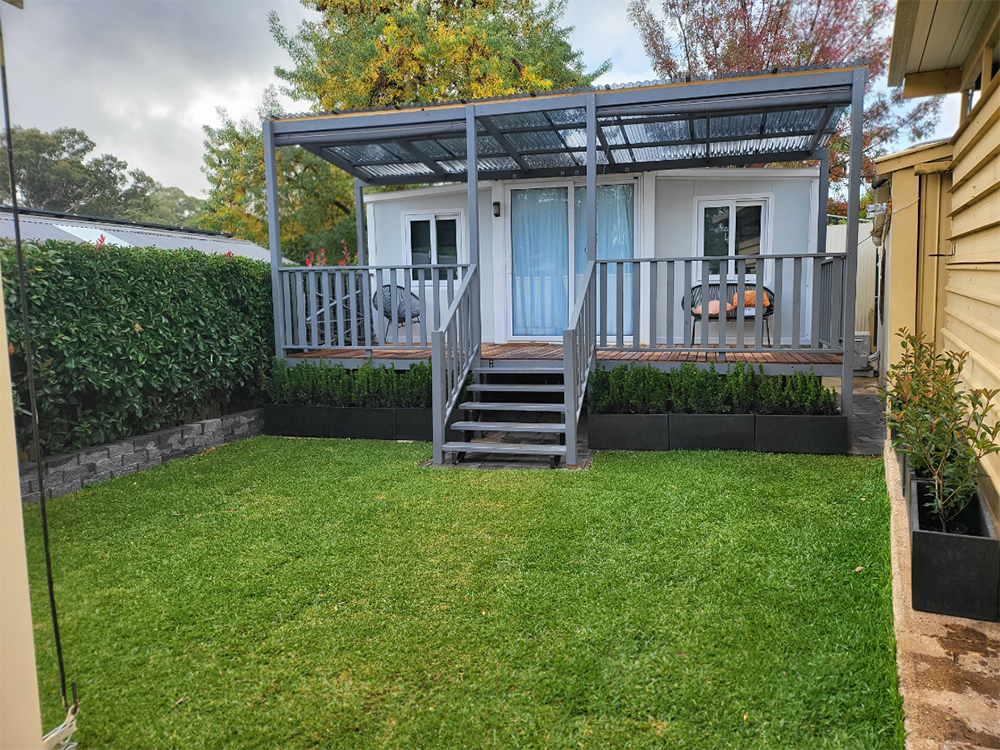 20ft Expandable container house project is in Chile